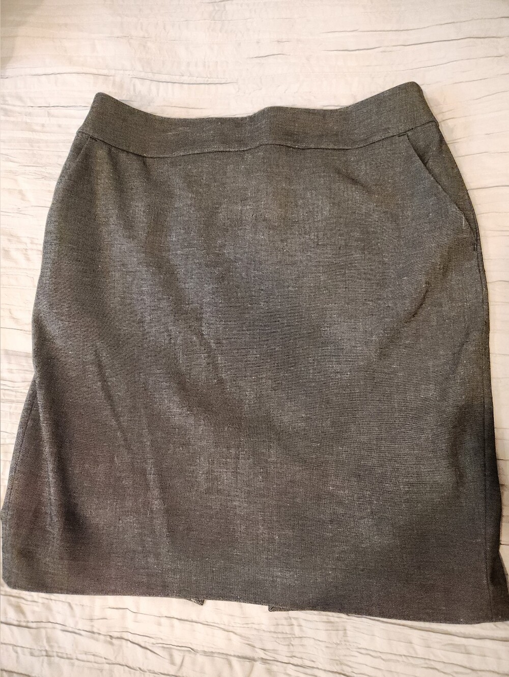 Classic Gray Women’s Pencil Skirt